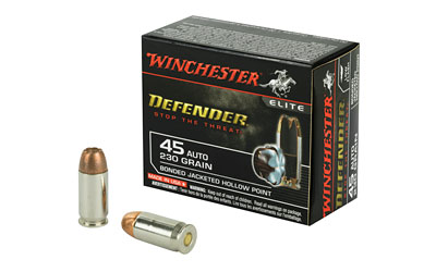 [WNS45PDB] WIN DEFENDER 45ACP 230GR JHP 20/200