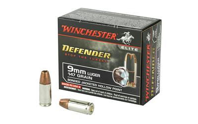 [WNS9MMPDB1] WIN DEFENDER 9MM 147GR JHP 20/200