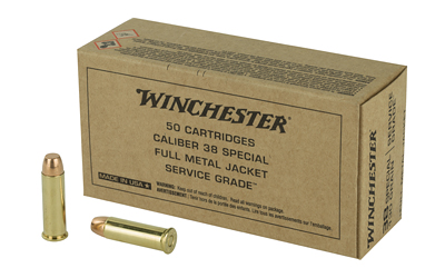 [WNSG38W] WIN SERVICE GRADE 38SPL 130GR 50/500