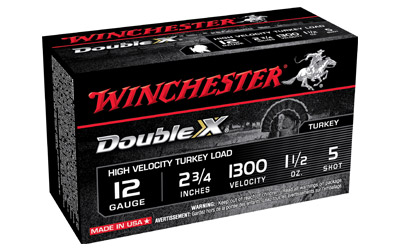 [WNSTH125] WIN DBL X HV TRKY 12GA 2.75" #5 10/