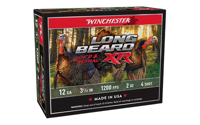 [WNSTLB12L4] WIN LB XR TRKY 12GA 3.5" #4 2OZ 10/1