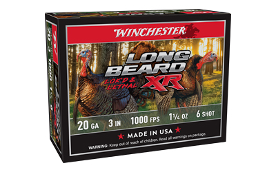 [WNSTLB2036] WIN LB XR TRKY 20GA 3" #6 1.25OZ 10