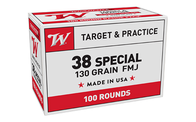 [WNUSA38SPVP] WIN USA TRGT 38SPL 130GR FMJ 100/500