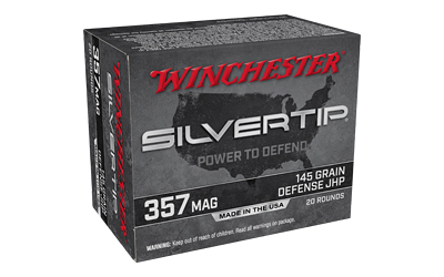 [WNW357ST] WIN SILVERTIP 357MAG 145GR HP 20/200