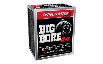 [WNX44MBB] WIN BIG BORE 44MAG 240GR 20/200