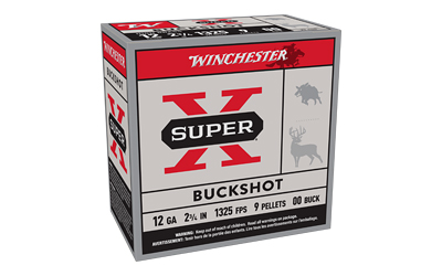 [WNXB1200VP25] WIN SUPER-X 12GA 2.75" 00BUCK 25/250