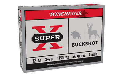 [WNXB12L4] WIN SUPER-X 12GA 3.5" 4 BUCK 5/250
