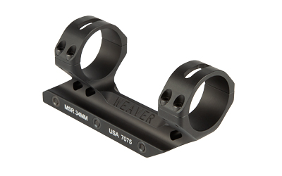 [WV99681] WEAVER 34MM FIXED MSR MOUNT MATTE